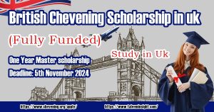 Read more about the article Fully Funded Chevening Scholarship 2025