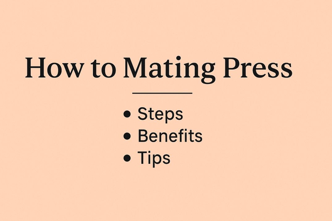 How to Mating Press